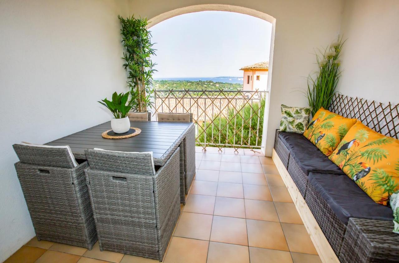 Le Tropik, Panoramic Sea View, Holiday Resort Grimaud Exterior foto