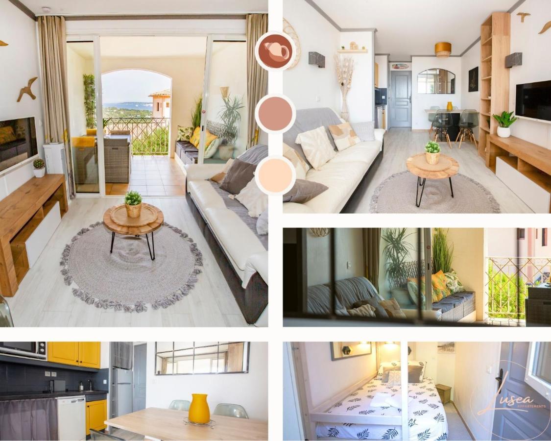 Le Tropik, Panoramic Sea View, Holiday Resort Grimaud Exterior foto